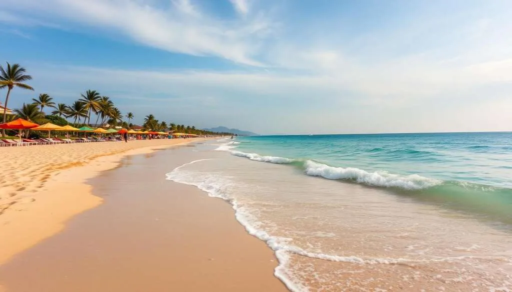 Warm beach getaways