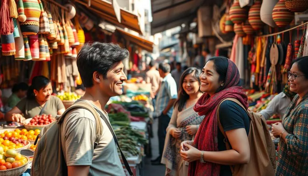 connecting with locals
