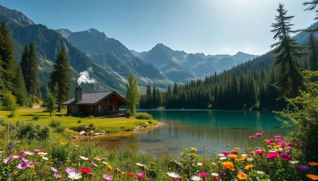 mountain retreat