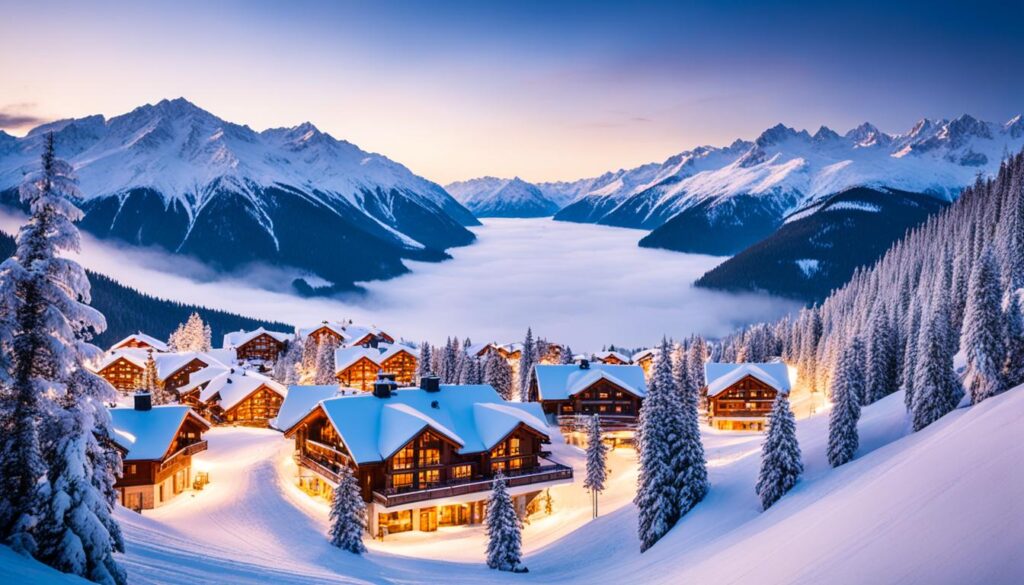 Stunning Skiing Landscapes