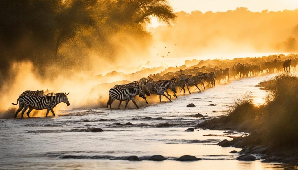 wildlife encounters in the Serengeti