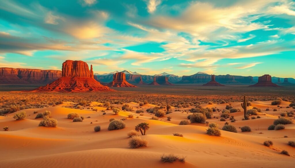 Southwest desert view