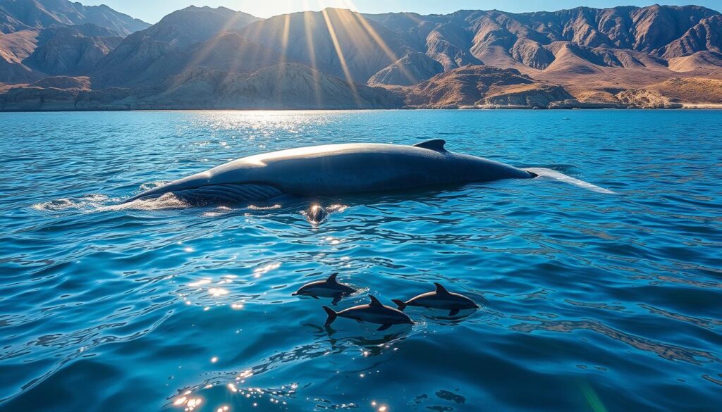 blue whale in Baja California Sur
