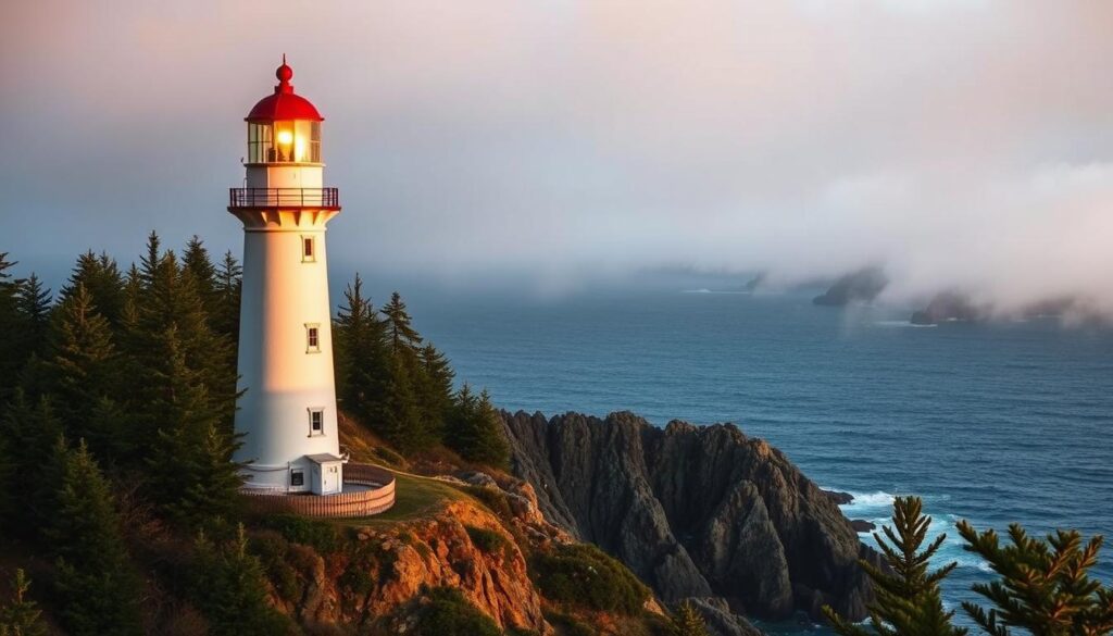 lighthouse photography in the Pacific Northwest
