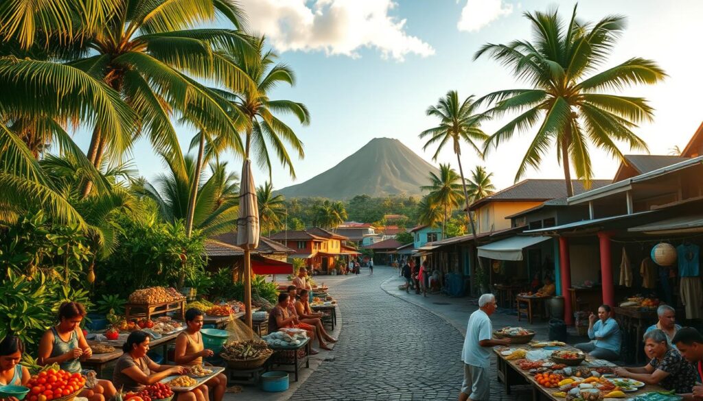 local cuisine and cultural landmarks