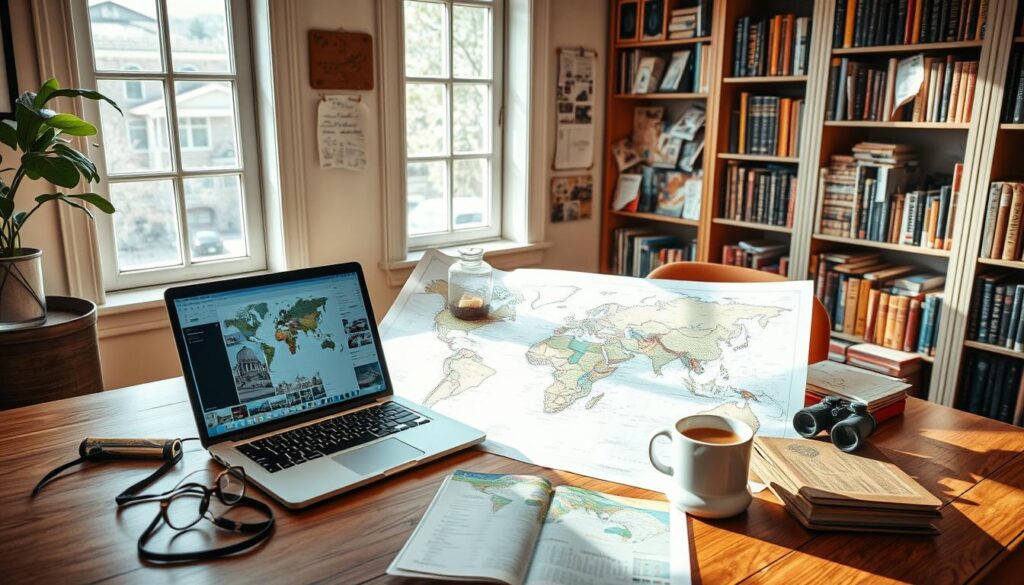 travel planning for architectural sites